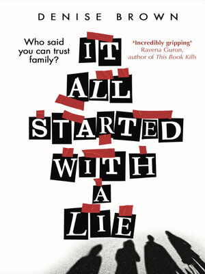 cover image of It All Started With A Lie